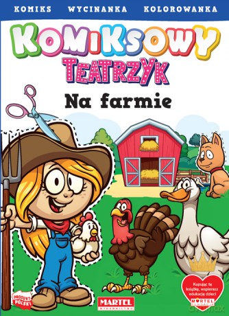 Na farmie. Komiksowy teatrzyk - Adam Gdula [KSIĄŻKA]