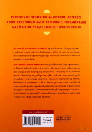 Narodziny wszystkiego. Nowa historia ludzkości - David Graeber, David Wengrow [KSIĄŻKA]
