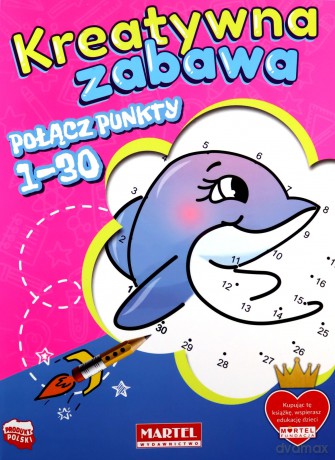 Połącz punkty 1-30. Kreatywna zabawa - Katarzyna Salamon [KSIĄŻKA]