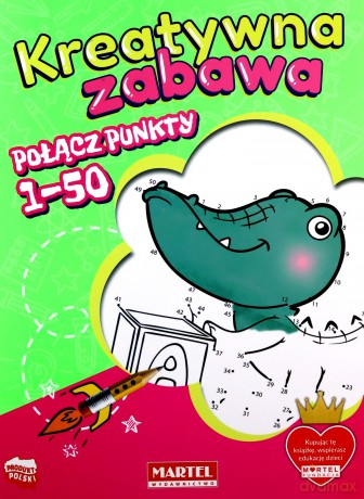 Połącz punkty 1-50. Kreatywna zabawa - Katarzyna Salamon [KSIĄŻKA]