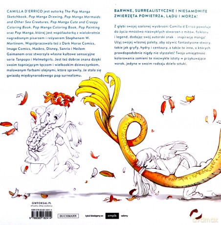 Pop manga dragons and other magically mythical creatures - Camilla D'Errico [KSIĄŻKA]