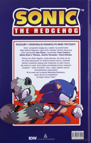Punkt zwrotny 1. Sonic the Hedgehog (Tom 1) - Ian Flynn, Tracy Yardley, Adam Bryce Thomas [KOMIKS]