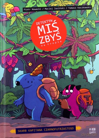 Skarb kapitana Czarnofutrzastego. Detektyw Miś Zbyś na tropie - Maciej Nowacki, Piotr jasiński, Tomasz Kaczkowski [KOMIKS]