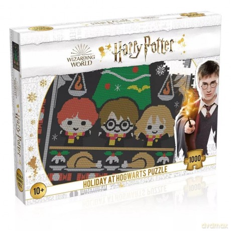 WINNING MOVES 1000 el. Harry Potter christmas jumper #1 holiday at Hogwarts [PUZZLE]