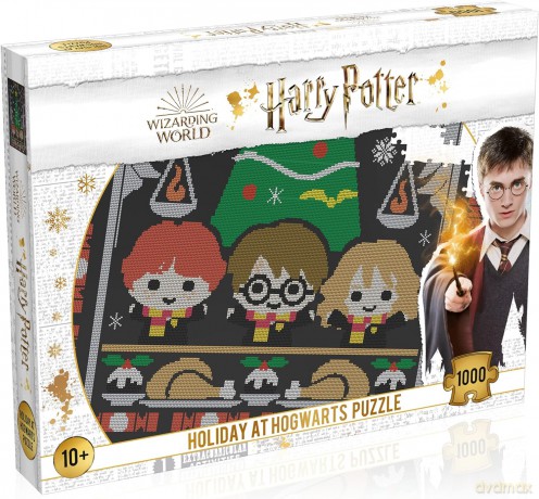 WINNING MOVES 1000 el. Harry Potter christmas jumper #1 holiday at Hogwarts [PUZZLE]