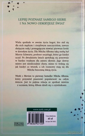 Wtorki z Morriem - Mitch Albom [KSIĄŻKA]