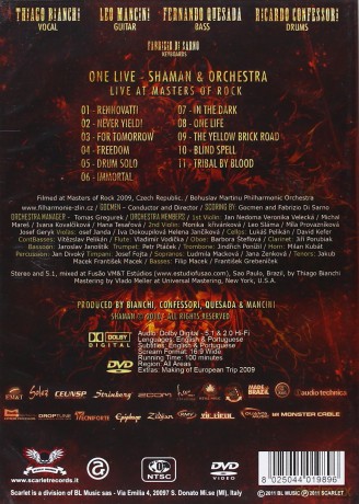 Shaman: One Live - Live At Masters Of Rock" [DVD]