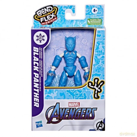Avengers Bend and Flex Black Panther Ice Mission [FIGURKA]