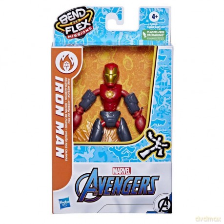 Avengers Bend and Flex Iron Man Fire Mission [FIGURKA]