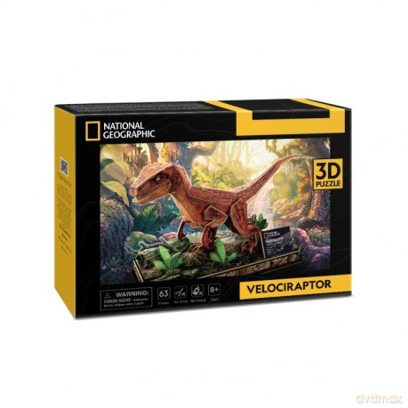 CUBIC FUN 3D National Geographic - Welociraptor [PUZZLE]