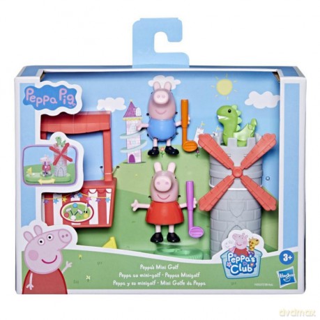 Figurki Świnka Peppa - zestaw mini golf [FIGURKA]