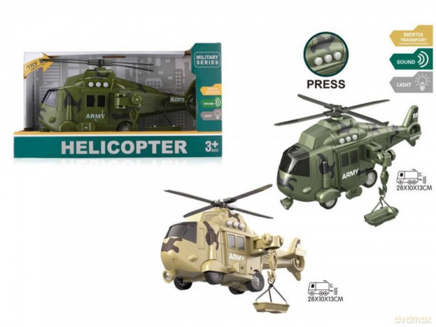 Helikopter z dźwiękiem