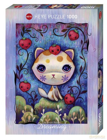 HEYE 1000 el. Truskawkowy kotek [PUZZLE]