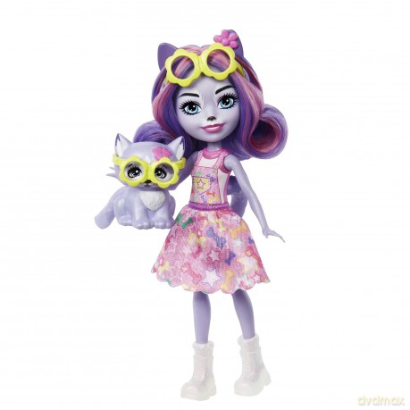 Lalka Hadley Husky Piesek Husky + figurka Sledder Enchantimals