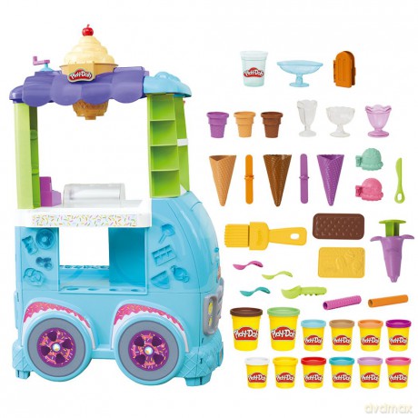 PLAY-DOH Wielka Lodziarnia na Kółkach