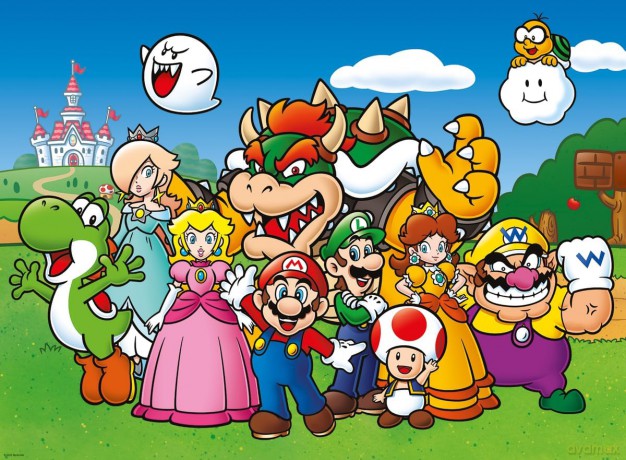RAVENSBURGER 100 el. XXL Super Mario [PUZZLE]