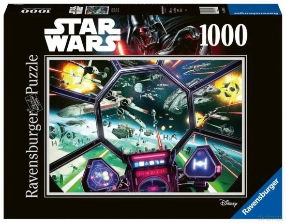 RAVENSBURGER 1000 el. - Star Wars: TIE Fighter Cockpit [PUZZLE]