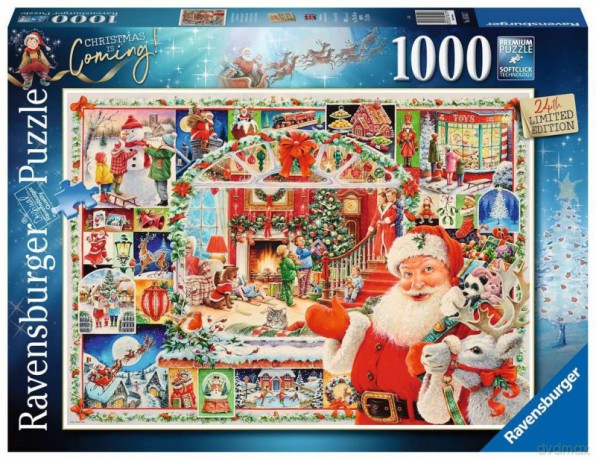 RAVENSBURGER 1000 el. Coraz bliżej święta [PUZZLE]