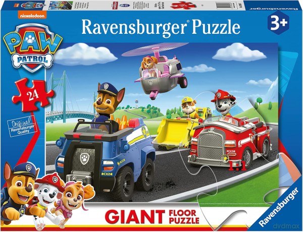 RAVENSBURGER 24 elementy Psi Patrol Gigant [PUZZLE]