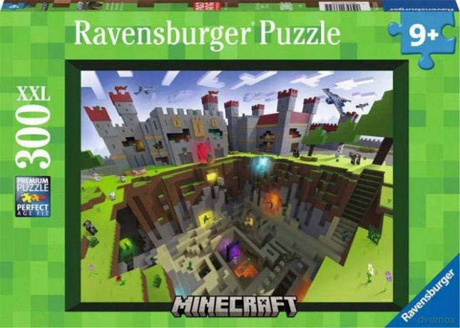 RAVENSBURGER 300 el. XXL Minecraft [PUZZLE]