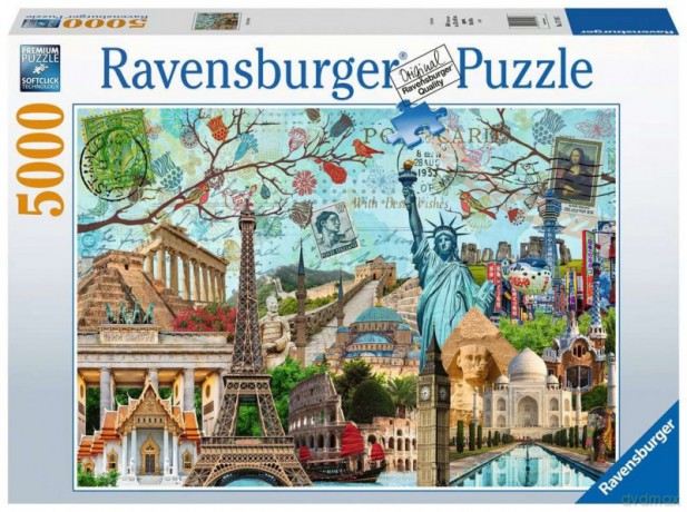 RAVENSBURGER 5000 el. Duże miasto [PUZZLE]