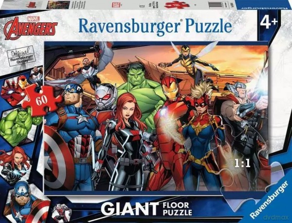 RAVENSBURGER 60 el. Avengers Gigant [PUZZLE]
