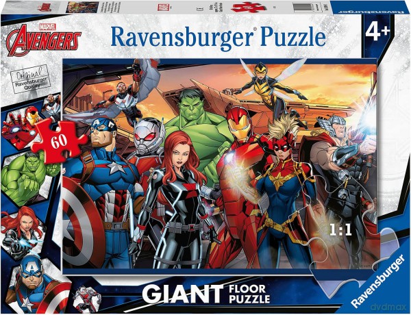 RAVENSBURGER 60 el. Avengers Gigant [PUZZLE]
