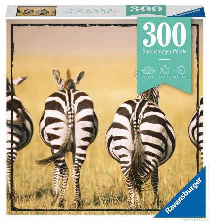 RAVENSBURGER Momenty 300 el. Zebra [PUZZLE]