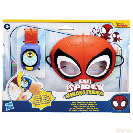Spidey I Super Kumple Zegarek i maska Superbohatera
