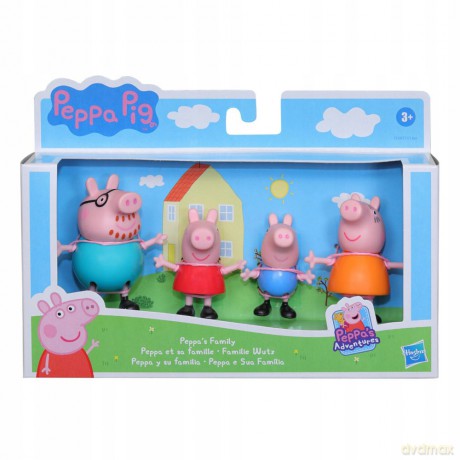 Świnka Peppa Zestaw Figurek Rodzina Peppy [FIGURKA]