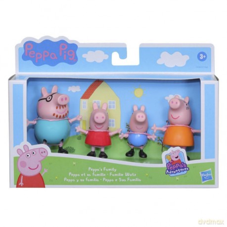 Świnka Peppa Zestaw Figurek Rodzina Peppy [FIGURKA]