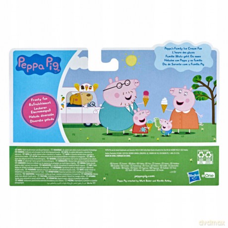 Świnka Peppa Zestaw Figurek Rodzina Peppy Wyprawa Na Lody [FIGURKA]