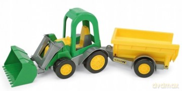Traktor ładowarka z przyczepą Farmer w kartonie