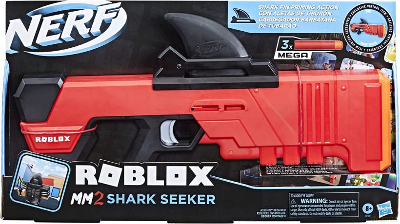 Wyrzutnia Nerf Roblox MM2 Shark Seeker
