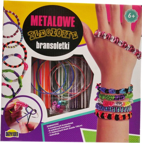 Zestaw kreatywny Metalowe plecione bransoletki
