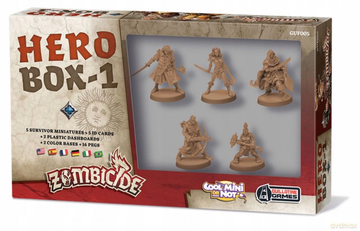Zombicide Czarna Plaga: Hero Box [GRA]