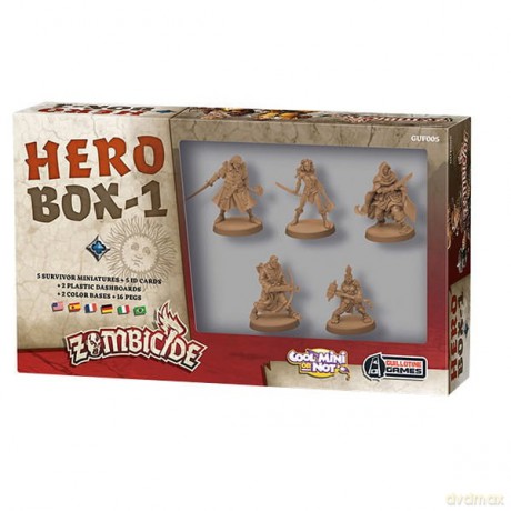 Zombicide Czarna Plaga: Hero Box [GRA]