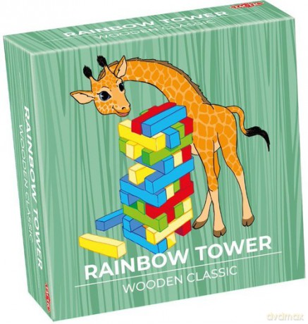 Wooden Classic Rainbow Tower [GRA]