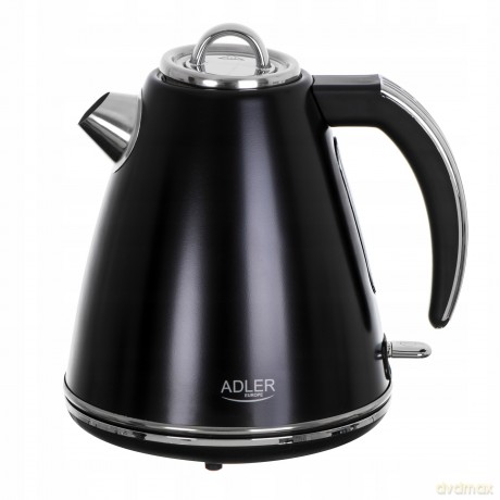 Czajnik metalowy 1,5 L STRIX Adler AD 1343 black