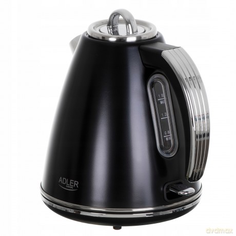 Czajnik metalowy 1,5 L STRIX Adler AD 1343 black