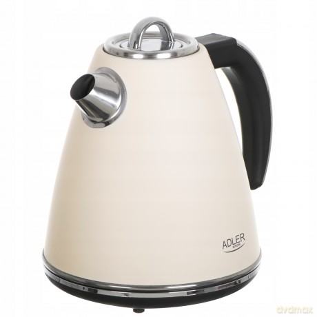 Czajnik metalowy 1,5 L STRIX Adler AD 1343 creme