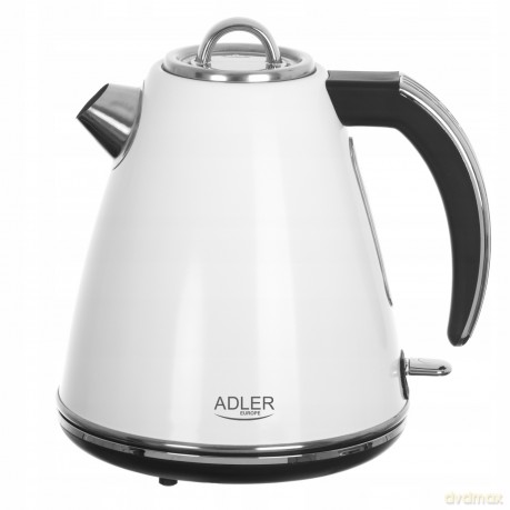 Czajnik metalowy 1,5 L STRIX Adler AD 1343 white