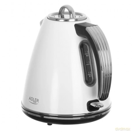 Czajnik metalowy 1,5 L STRIX Adler AD 1343 white