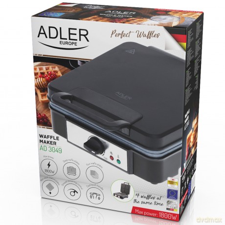 Gofrownica 1800W Adler AD 3049