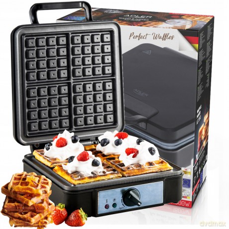 Gofrownica 1800W Adler AD 3049