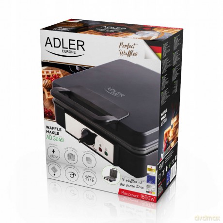 Gofrownica 1800W Adler AD 3049