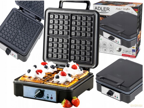 Gofrownica 1800W Adler AD 3049