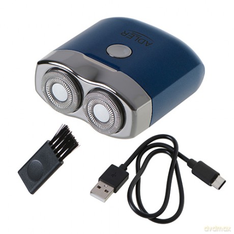 Golarka podróżna 2 głowicowa z USB Adler AD 2937