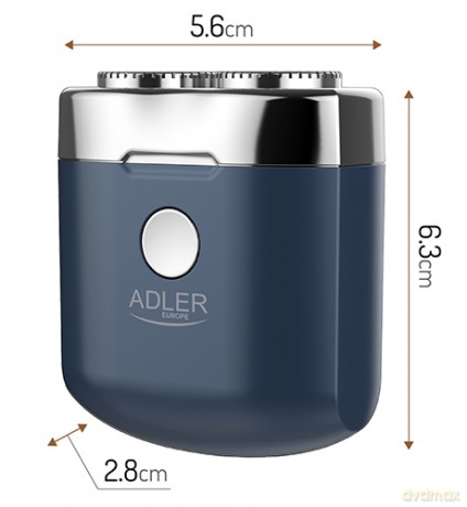 Golarka podróżna 2 głowicowa z USB Adler AD 2937
