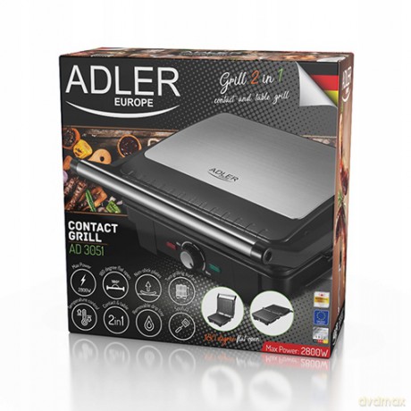 Grill elektryczny XL Adler AD 3051